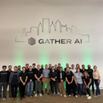 AI drones and cameras scanning warehouse inventory with computer vision technology