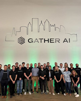 AI drones and cameras scanning warehouse inventory with computer vision technology