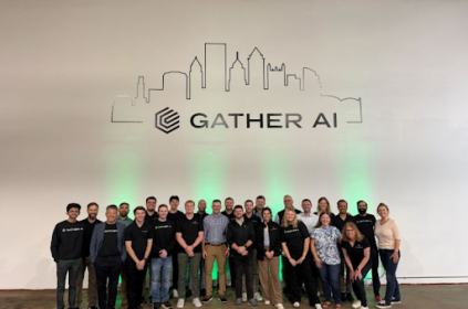 AI drones and cameras scanning warehouse inventory with computer vision technology